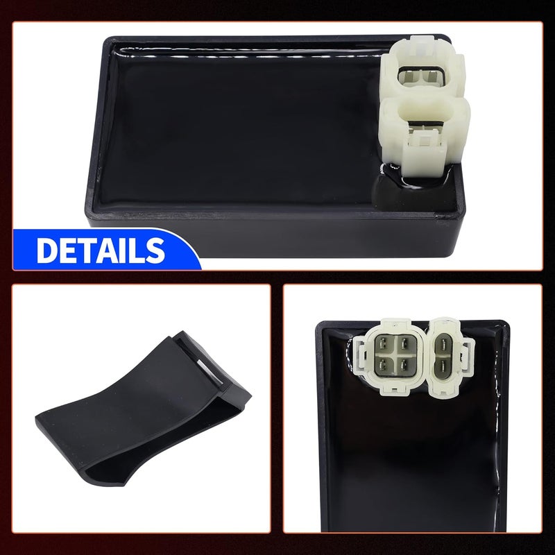 OXCANO 6 Pin DC CDI Box Replacement for GY6 49cc 50cc 90cc 125cc 150cc 200cc 250cc Roketa Taotao Jonway Eton Mopeds Scooters Go Karts Dune Buggy Motorcycle 4 Wheeler Quad Bikes Parts - Image 5
